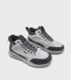 Спортни мъжки боти с връзки и цип в сив цвят M2425-2 Grey, снимка 2