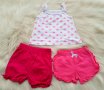 Летен лот къси панталонки  и потниче 3-6 месеца, снимка 3