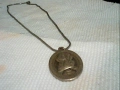 старо красиво сребърно колие проба 925, снимка 1