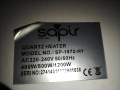 Прдавам кварцова печка Sapir., снимка 3