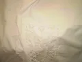 Винтидж покривка бяла рязяня бродерия, снимка 9