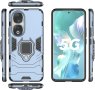 Калъф за телефон Honor 90 от военен клас със стойка, син, снимка 6