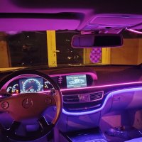 Монтаж на амбиентно осветление за автомобили. Car ambient light , снимка 6 - Аксесоари и консумативи - 40441222