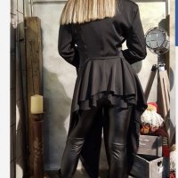 Продавам елегантно дамско сако с ефектен гръб, снимка 4 - Сака - 26825691