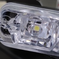 Комплект от 2 бр. Дневни Светлини Халогени Диодни 6 SMD LED DRL 12V Е4 6000К, снимка 4 - Аксесоари и консумативи - 40478499