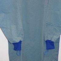Операционна престилка - синя, снимка 1 - Медицински консумативи - 28327247