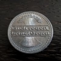 Райх монета - Германия - 50 пфенига | 1920г.; серия F, снимка 2 - Нумизматика и бонистика - 28578142