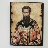 Икона Св.Василий, снимка 2 - Икони - 35594086