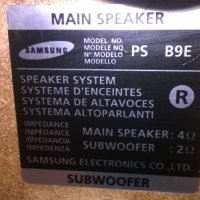 samsung ps b9e-subwoofer & speaker-внос франция, снимка 12 - Тонколони - 27088807