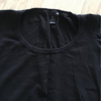 Черна блуза HM р.S, снимка 2 - Блузи с дълъг ръкав и пуловери - 32855800