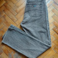 Дизайнерски дънки "Armani"® с висока талия , снимка 1 - Дънки - 32849592