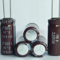 Electrolytic Capacitors 1500uf 6.3V 105C, снимка 1 - Други - 33007689