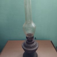 Стара газова лампа, снимка 1 - Антикварни и старинни предмети - 43347659