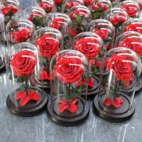 Вечно цвете роза, снимка 3 - Подаръци за жени - 43702361