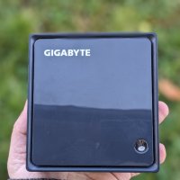 мини компютър GIGABYTE GB-BACE-3160 - 8Gb ram - 240Gb SSD, снимка 1 - За дома - 43347760