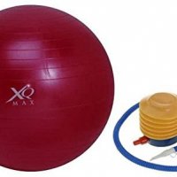 XQ Max, Фитнес уред, Fitball, Спортна топка, червена, 65см., снимка 3 - Фитнес уреди - 32506124