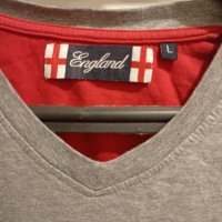Уникална фенска футболна тениска на Англия, снимка 3 - Футбол - 43023258