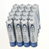 4 бр AAA 1000 mAh 1.2V Ni-MH акумулаторни батерии акумулаторна батерия презареждащи за MP3 фотоапара, снимка 5 - Друга електроника - 26444452