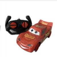 Детска играчка кола с дистанционно управление ,Макуин светкавицата  червена с звук и светлина, снимка 4 - Коли, камиони, мотори, писти - 43946184