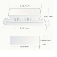 Пластмасов указателен разделител за папки в картотека, снимка 2 - Ученически пособия, канцеларски материали - 44082162