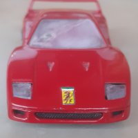 Продавам количка Ferrari F40, мащаб 1:43, снимка 5 - Коли, камиони, мотори, писти - 28561446