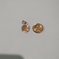 Богородоца- злато, снимка 2 - Колиета, медальони, синджири - 35211095