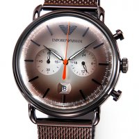  Оригинален мъжки часовник Emporio Armani Ar11169 AVIATOR Chronograph, снимка 5 - Мъжки - 37995964