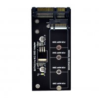 mSATA NGFF to SATA III, преходник конвертор платка ZOMY SSD адаптер картa, снимка 7 - Кабели и адаптери - 23924059