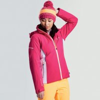 Дамско яке за ски и сноуборд Dare 2b Contrive Pink Fusion, снимка 5 - Якета - 35505185