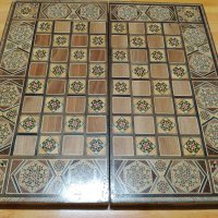 Стара арабска шах/табла, снимка 4 - Шах и табла - 44037311