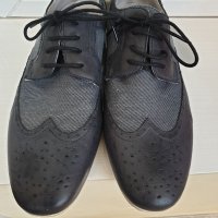 Естествена кожа мъжки обувки № 40, снимка 1 - Официални обувки - 32725956