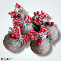 Коледна украса " Играчки за елха", снимка 2 - Декорация за дома - 38740515