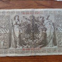 Райх банкнота - Германия - 1000 марки / 1910 година - 23699, снимка 5 - Нумизматика и бонистика - 33373422