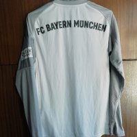 Bayern Munich Adidas оригинална вратарска тениска фланелка Байерн Мюнхен юношеска 13-14г , снимка 2 - Тениски - 38181856