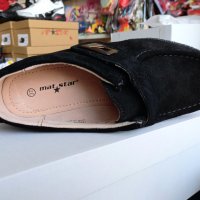 Дамски Обувки от естествен велур, върху каучуково ходило, снимка 4 - Дамски ежедневни обувки - 43821185