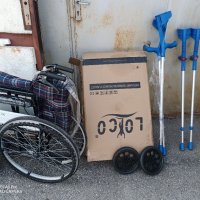 Нова ролаторна количка, нова инвалидна рингова количка в кашон, НЕразпечатана с 4 спирачки , снимка 12 - Инвалидни колички - 37818923