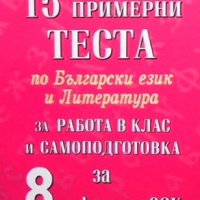 15 примерни теста по български език и литература Мария Бейнова, снимка 1 - Учебници, учебни тетрадки - 34725757