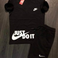 Мъжки спортен екип Найк Nike в черно размери М Л ХЛ ХХЛ, снимка 1 - Спортни дрехи, екипи - 37380275