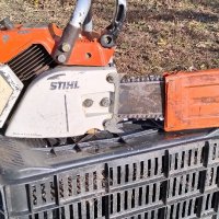 Резачка STIHL 045 AV 77cc 5.2к.с. 50см За дърва ОРИГИНАЛ ПРОФЕСИОНАЛНА, снимка 1 - Градинска техника - 42990027