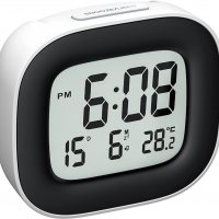 Часовник/ будилник с термометър и Atmoko HM606A , снимка 6 - Друга електроника - 37346987