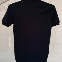 Плътна черна блуза/тениска MONCLER, снимка 3 - Тениски - 43486540