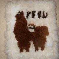 Пано / Сувенир от Лама - Llama souvenirs / Peru, снимка 2 - Пана - 26570538