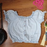 Блузка Zara размер 134 см, снимка 2 - Детски ризи - 32810217