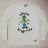 Adidas Originals Stoked Alien оригинална блуза S Адидас спорт фланелка, снимка 1 - Спортни дрехи, екипи - 39189329