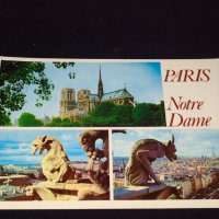 Две стари картички Paris Notre dame,Lago di Garda много красиви 41658, снимка 3 - Колекции - 43112302