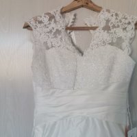Сватбена рокля р-р ХС, с етикет, снимка 8 - Рокли - 40372067