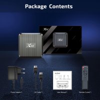 Android TV Box X98Q, Android 11, Dual WIFI, Bluetooth, AV1 Гаранция 1 г, снимка 5 - Плейъри, домашно кино, прожектори - 42170528