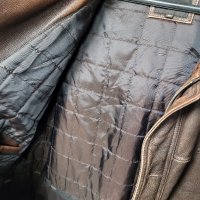 кожено мъжко яке,тъмнокафяво ARMA(  1000€ в интернет сайтове), снимка 5 - Якета - 43836121