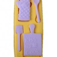 Кухненски прибори съдове дъска ръкавица лъжица силиконов молд форма калъп гипс, снимка 1 - Форми - 36817541