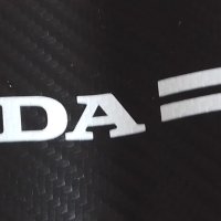 Висококачествени черни карбонови стикери за прагове на Хонда  Honda кола автомобил джип ван , снимка 4 - Аксесоари и консумативи - 43378084